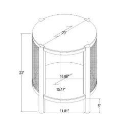Portola Hills Woven Accent Table - Threshold™ Designed With Studio McGee -Threshold™ Sales Store GUEST 0561165f 7bd8 4818 b2e8 f2a443a2b510