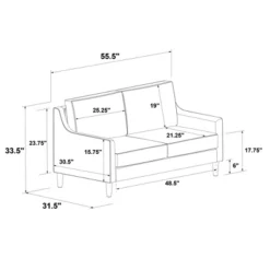 Prescott Loveseat - Threshold™ 21 Prescott Loveseat - Threshold™ -Threshold™ Sales Store GUEST 0562b811 53b5 4468 9b10 5a270f47b7c4