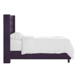 Nail Button Tufted Wingback Velvet Bed - Skyline Furniture -Threshold™ Sales Store GUEST 05a3a430 5822 47ba 931d 739f91741b98