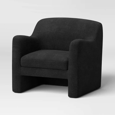 Maldone Curved Upholstered Accent Chair - Threshold™ 5 Maldone Curved Upholstered Accent Chair - Threshold™ - Image 5