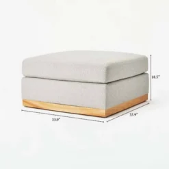 Woodland Hills Modular Sectional Ottoman Light Gray - Threshold™ Designed With Studio McGee 13 Woodland Hills Modular Sectional Ottoman Light Gray - Threshold™ Designed With Studio McGee -Threshold™ Sales Store GUEST 0ed068aa 7686 4196 a244 18c08b84b454