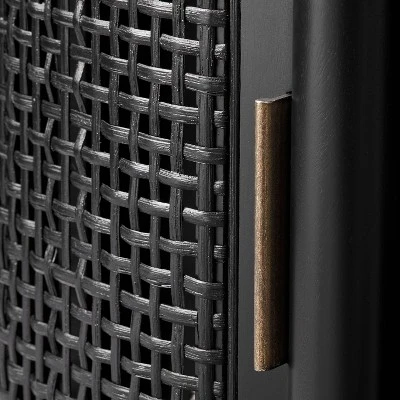 Portola Hills Caned Door Console With Shelves - Threshold™ Designed With Studio McGee 4 Portola Hills Caned Door Console With Shelves - Threshold™ Designed With Studio McGee - Image 4