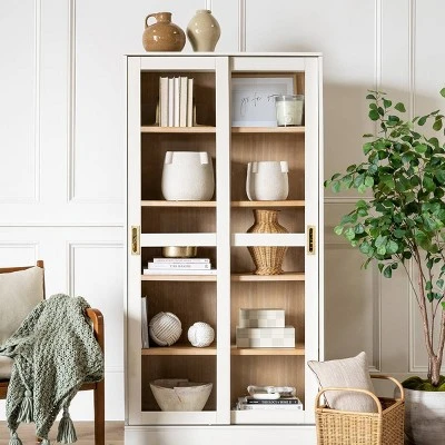 72" Promontory Cabinet With Sliding Doors - Threshold™ Designed With Studio McGee 7 72" Promontory Cabinet With Sliding Doors - Threshold™ Designed With Studio McGee - Image 7