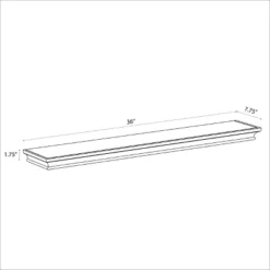 Traditional Wall Shelf White - Threshold™ -Threshold™ Sales Store GUEST 1800e01f f3e4 4fad 9a88 96999268b9a0
