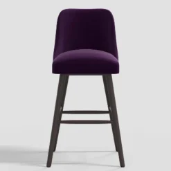 Geller Modern Counter Height Barstool Velvet - Threshold™ -Threshold™ Sales Store GUEST 1cdfb774 7bd2 4574 a338 d0aacb723f70
