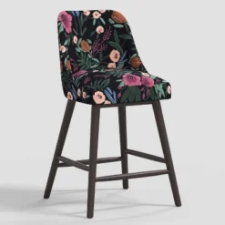 Geller Counter Height Barstool In Floral - Threshold™ -Threshold™ Sales Store GUEST 1eee3d17 d0c8 46a0 b3ab 605d59e3742e