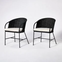 2pc Westcliff Seagrass Dining Chairs - Threshold™ Designed With Studio McGee -Threshold™ Sales Store GUEST 1ef013bb 4ce3 40b0 b848 cfeb6771829e