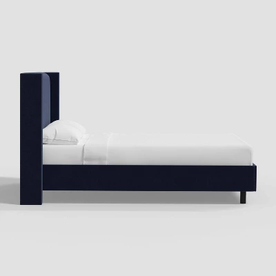 Austin Wingback Platform Bed In Luxe Velvet - Threshold™ 2 Austin Wingback Platform Bed In Luxe Velvet - Threshold™ - Image 2