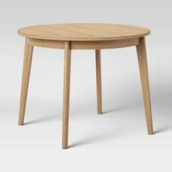 40" Astrid Mid-Century Round Dining Table With Fixed Top - Threshold™ -Threshold™ Sales Store GUEST 20e2885f ad9b 4040 98de b795f13916a4