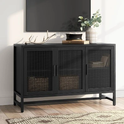 Warwick 3 Door Accent TV Stand For TVs Up To 59" - Threshold™ 1 Warwick 3 Door Accent TV Stand For TVs Up To 59" - Threshold™