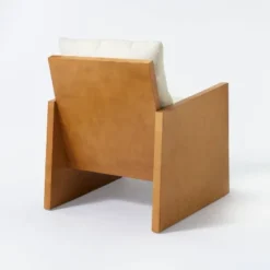 Duchesne Wood Accent Chair With Upholstered Seat And Back Cream - Threshold™ Designed With Studio McGee -Threshold™ Sales Store GUEST 24953014 21ba 4b79 86f6 10fc824431e8