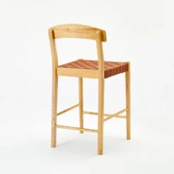 Cliff Haven Solid Wood With Woven Seat Counter Height Barstool - Threshold™ Designed With Studio McGee -Threshold™ Sales Store GUEST 274e9a33 2d06 4b98 9b45 c24c037839c0