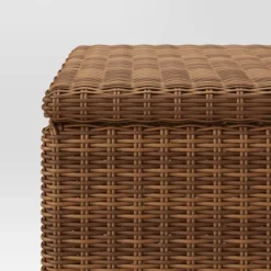 Brookfield Patio End Table With Storage - Brown - Threshold™ -Threshold™ Sales Store GUEST 28817774 0b8a 4bfc a42a 5b7ee0f6e0d1