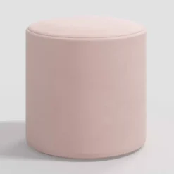 Round Thalia Ottoman In Velvet - Skyline Furniture -Threshold™ Sales Store GUEST 2ac0aefd 3e71 4398 aa75 84e024a8ca06