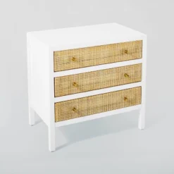 Springville 3 Drawer Nightstand White - Threshold™ Designed With Studio McGee -Threshold™ Sales Store GUEST 2aec47cc d72c 4c7b bf64 e9ab76b448eb
