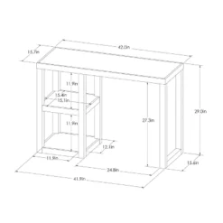 Carson Wood Writing Desk With Storage White - Threshold™ 5 Carson Wood Writing Desk With Storage White - Threshold™ -Threshold™ Sales Store GUEST 2e25fab9 58e1 4d1d ab2f 351e9f9fb385