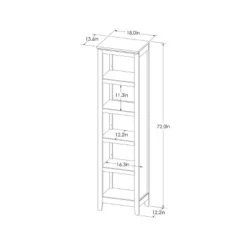 72" Carson Narrow Bookcase - Threshold -Threshold™ Sales Store GUEST 2f5b1add e3dc 46cd a227 07b43a380bc4