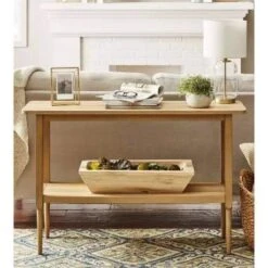 Gretna Narrow Console Table Natural - Threshold™ -Threshold™ Sales Store GUEST 31fede49 ac3f 489d 875d 175e74c636e1