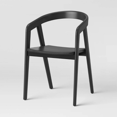 Lana Curved Back Dining Chair - Threshold™ 2 Lana Curved Back Dining Chair - Threshold™ - Image 2