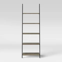 72" Loring 5 Shelf Leaning Bookshelf - Threshold™ -Threshold™ Sales Store GUEST 3b2af214 2cb4 4112 aa0d 454af67e18fa