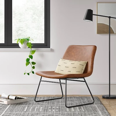 Bowden Accent Chair Caramel - Threshold™ 1 Bowden Accent Chair Caramel - Threshold™