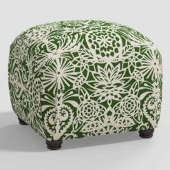 Poppy Ottoman In Damask - Skyline Furniture -Threshold™ Sales Store GUEST 4b8b4ed1 8a13 4fb4 a09f 3532b0c02365