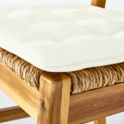 2pk Temescal Valley Wood And Woven Dining Chairs With Cushion Cream - Threshold™ Designed With Studio McGee -Threshold™ Sales Store GUEST 4da36d2c 3c3e 481f b3fd 7f53ac6a4693