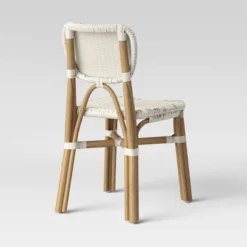 Canton Rattan And Woven Dining Chair White - Threshold™ -Threshold™ Sales Store GUEST 4e0bc578 eecb 4781 bfb1 202cab8926ad