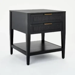 East Bluff 2 Drawers Woven Accent Table Black - Threshold™ Designed With Studio McGee 14 East Bluff 2 Drawers Woven Accent Table Black - Threshold™ Designed With Studio McGee -Threshold™ Sales Store GUEST 52fed250 d753 4005 9d7b 39d23590a57b