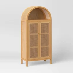 Woven Arched Wood Cabinet - Threshold™ -Threshold™ Sales Store GUEST 55ee5cc0 3aff 4967 be03 2e31c724f280