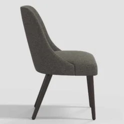Geller Modern Dining Chair In Textured Linen Zuma - Threshold™ -Threshold™ Sales Store GUEST 58ef16f4 9ef2 4c77 8ddd 4ad461c1f90f