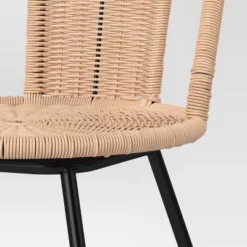 Olivine Rounded Back Woven Counter Height Barstool With Metal Legs Natural - Threshold™ -Threshold™ Sales Store GUEST 5949886b 57d5 4406 a52b 22ed21a1051e