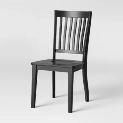 2pk Holden Slat Back Dining Chair Black - Threshold™ -Threshold™ Sales Store GUEST 5c33c1cf e8f4 40f2 8880 34c871685475