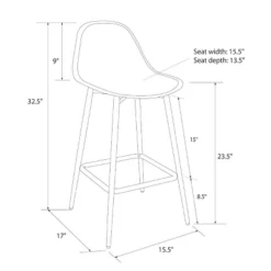 Copley Plastic Counter Height Barstool - Threshold™ -Threshold™ Sales Store GUEST 5d8c879d 7c9b 442c 977d 3952f7f2ed46