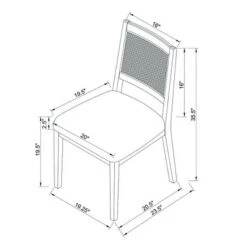 Oak Park Cane Dining Chair Black - Threshold™ Designed With Studio McGee -Threshold™ Sales Store GUEST 5e0d79ff e5da 47f6 89c1 777b56e7d3ca