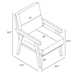 Grantsville Wood Frame Accent Chair With Grid Back - Threshold™ Designed With Studio McGee -Threshold™ Sales Store GUEST 63af688c c6d7 4926 8635 a7774e315ee8