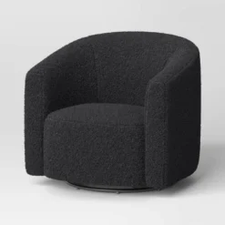 Aveline Large Scale Faux Shearling Swivel Chair - Threshold™ -Threshold™ Sales Store GUEST 63bd0d79 b97c 4583 a4df 36573807729d