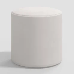 Round Thalia Ottoman In Velvet - Skyline Furniture -Threshold™ Sales Store GUEST 64a48b94 bdaa 4a7e 91bf 9e53cf158664