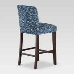 30" Parsons Barstool Bandana Blue Floral - Threshold™ -Threshold™ Sales Store GUEST 65ebe208 4ac4 432c 8429 f11eaa2f6dbf