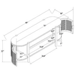 Portola Hills Caned Door TV Stand For TVs Up To 60" - Threshold™ Designed With Studio McGee -Threshold™ Sales Store GUEST 6a70e9c2 1448 487f a332 1f397d50b5ae