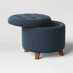 Tufted Round Storage Ottoman - Threshold -Threshold™ Sales Store GUEST 6af4d5ac 1729 492b 9ab7 ed7a4a926334