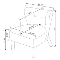 Sculpted Faux Shearling Accent Chair Cream - Threshold™ Designed With Studio McGee -Threshold™ Sales Store GUEST 6cce5bcf 1c60 4d1a be28 f6d5e9c9ce77
