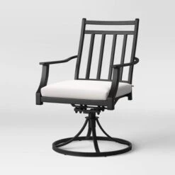 Fairmont 2pk Metal Patio Swivel Rocking Dining Chair - Threshold -Threshold™ Sales Store GUEST 724a742c bead 41f0 9a30 9b11482fa479