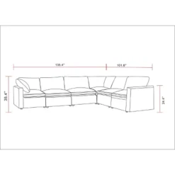 6pc Allandale Modular Sectional Sofa Set - Project 62™ -Threshold™ Sales Store GUEST 726a1934 b02b 4ad9 a72b c86219cb5c9d