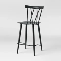 Set Of 2 Becket Metal X Back Counter Height Barstool Black - Threshold™ -Threshold™ Sales Store GUEST 7ab60607 4e5e 4b03 a2af 7cf9061779fb