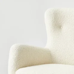 Kessler Wingback Faux Sherling Accent Chair Cream - Threshold™ Designed With Studio McGee -Threshold™ Sales Store GUEST 7afd3ca0 bd77 4f56 b8a2 52a4372c3939