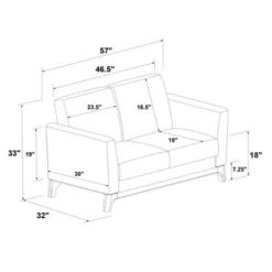Middlefield Loveseat - Threshold™ -Threshold™ Sales Store GUEST 7e8ad27d 0f68 4d25 961d 3c689f130159
