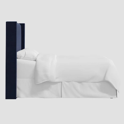 Austin Wingback Headboard In Luxe Velvet - Threshold™ 2 Austin Wingback Headboard In Luxe Velvet - Threshold™ - Image 2