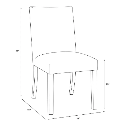 Printed Parsons Dining Chair - Threshold 7 Printed Parsons Dining Chair - Threshold - Image 7