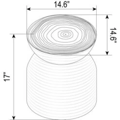 Grantsville Drum Accent Table Black - Threshold™ Designed With Studio McGee -Threshold™ Sales Store GUEST 82f4aac6 8d31 4914 8f5f 47d6585c349c